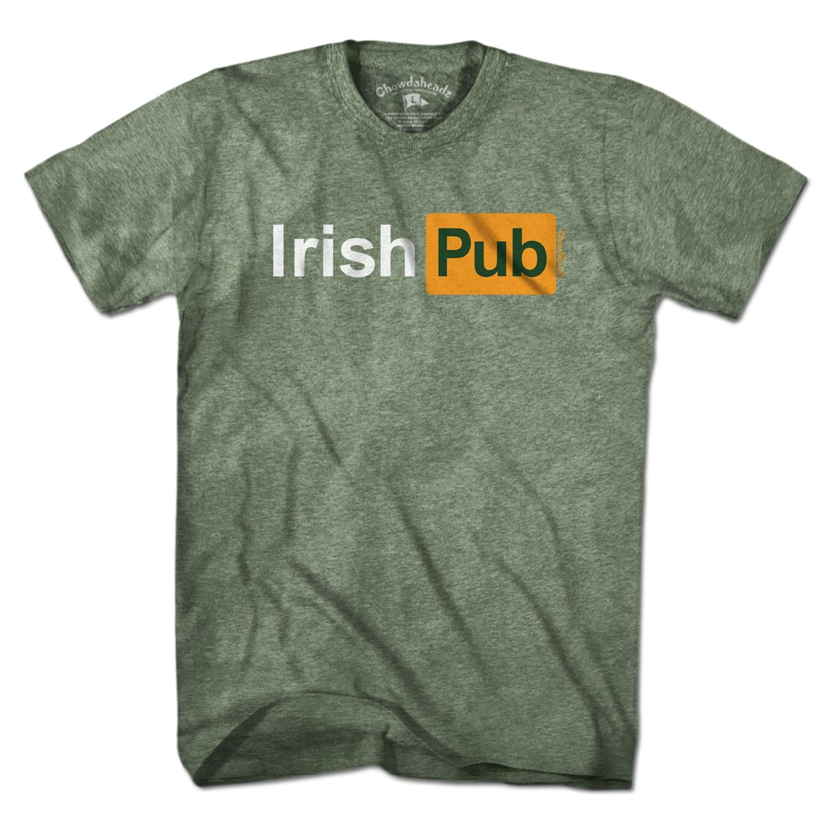 Irish Pub Logo T-Shirt - Chowdaheadz
