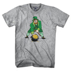 Three Point Stance Saint Pat T-Shirt - Chowdaheadz
