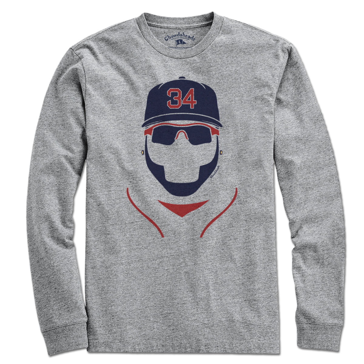 Boston 34 Game Face T-Shirt - Chowdaheadz