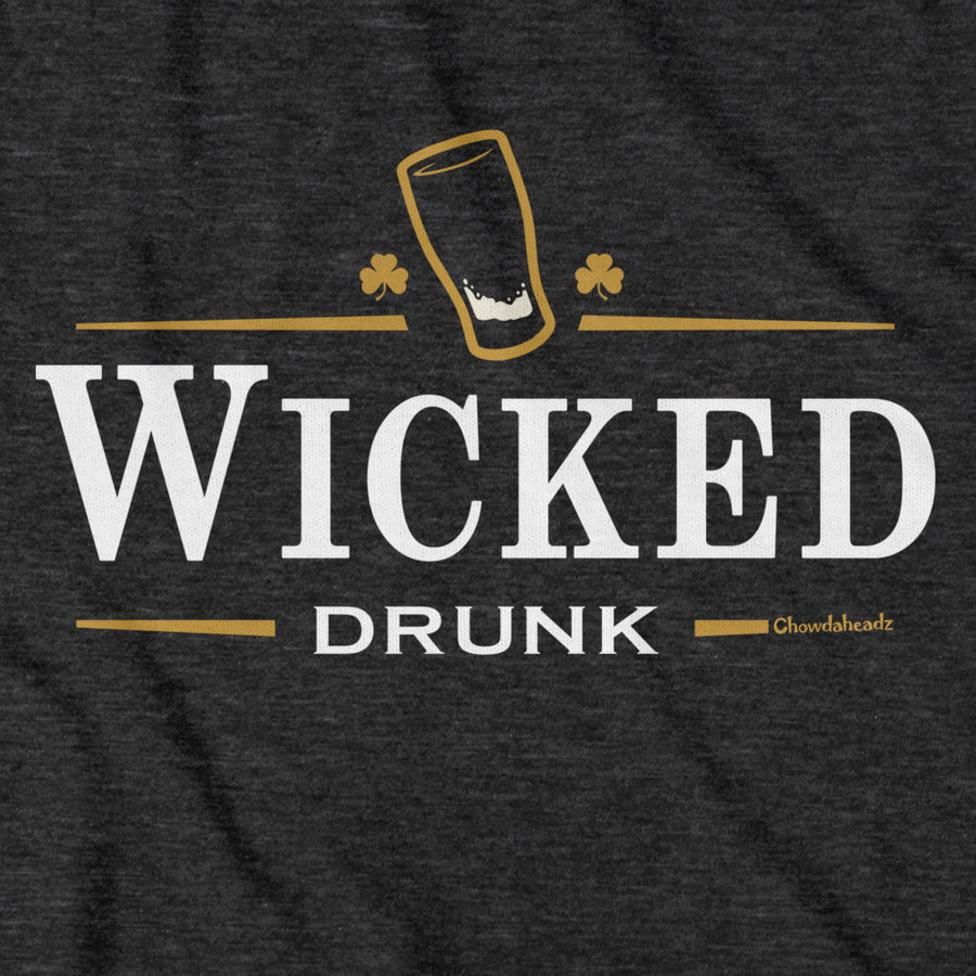 Wicked Drunk Logo Hoodie - Chowdaheadz