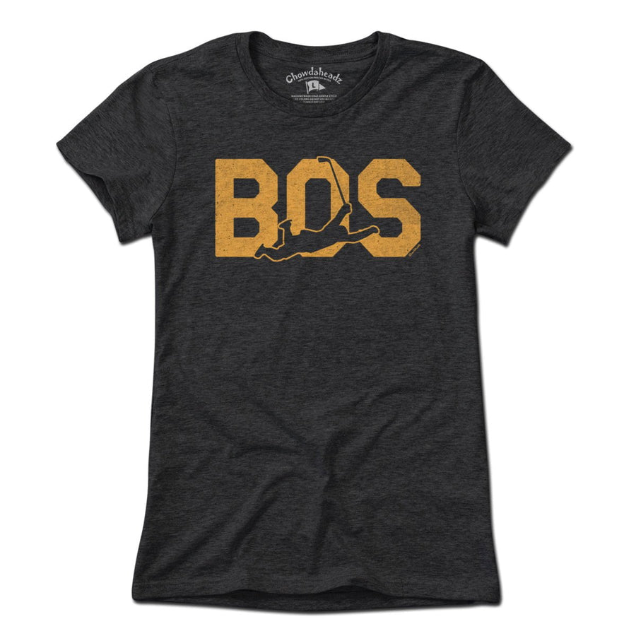 BOS Hockey Dive T-Shirt - Chowdaheadz
