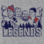 New England Football Legends Hoodie - Chowdaheadz