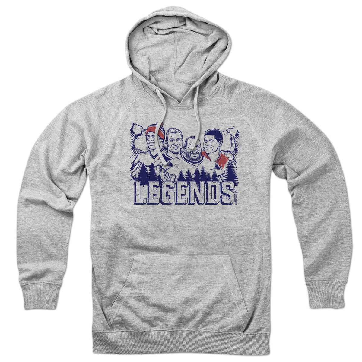 New England Football Legends Hoodie - Chowdaheadz