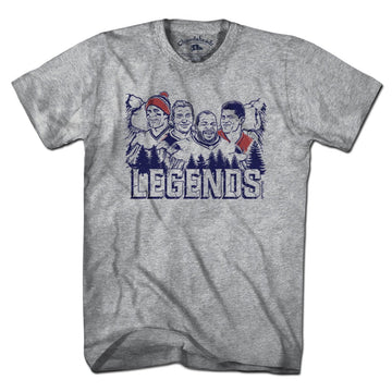 New England Football Legends T-Shirt - Chowdaheadz