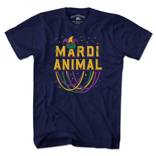 Mardi Animal T-Shirt - Chowdaheadz