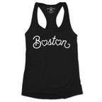 Boston Heart Script Women's Tank Top (13 Colors) - Chowdaheadz