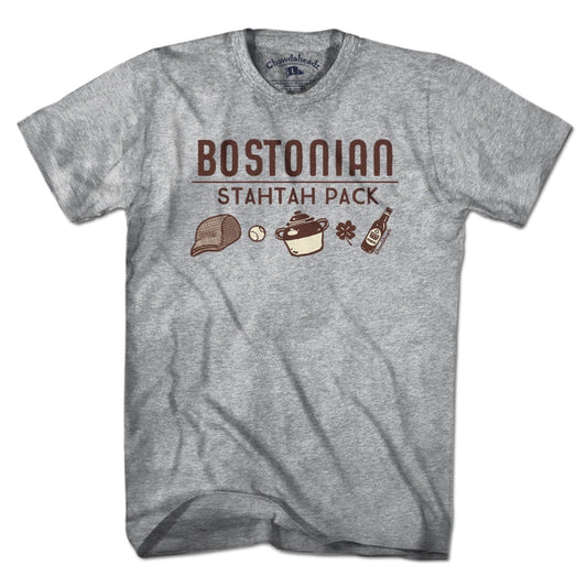 Bostonian Startah Pack T-Shirt - Chowdaheadz