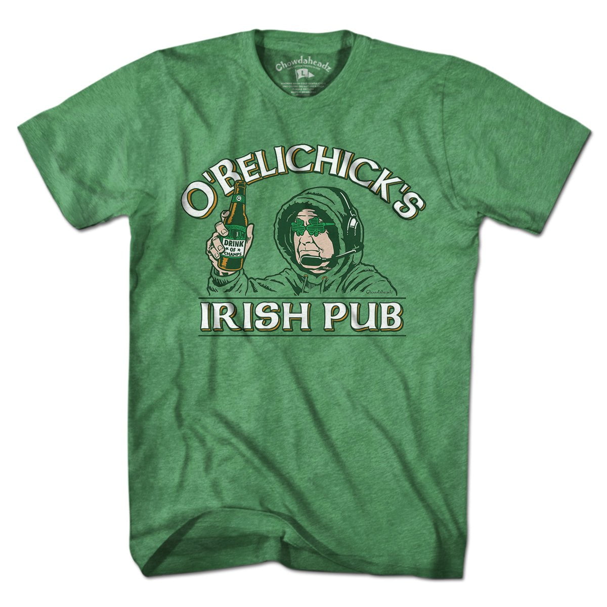 O'Belichick's Irish Pub T-Shirt - Chowdaheadz