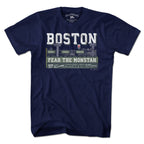 Boston Green Monstah Skyline T-Shirt - Chowdaheadz