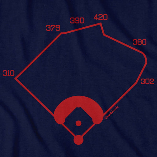 Boston Ballpahk Dimensions T-Shirt - Chowdaheadz