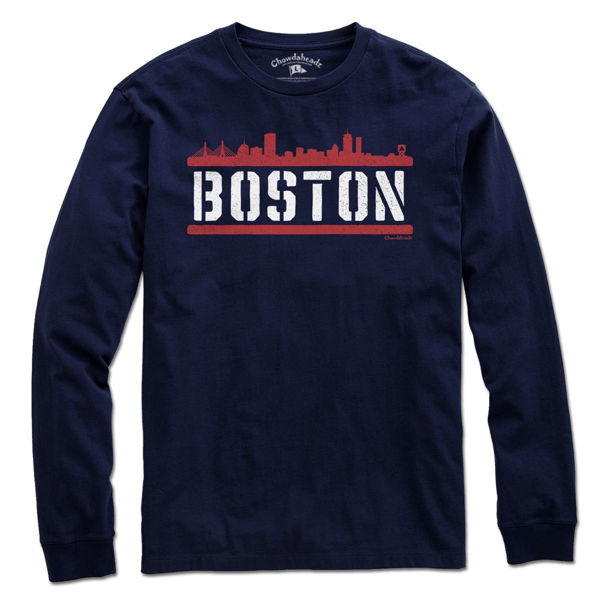 Boston City Line T-Shirt - Chowdaheadz