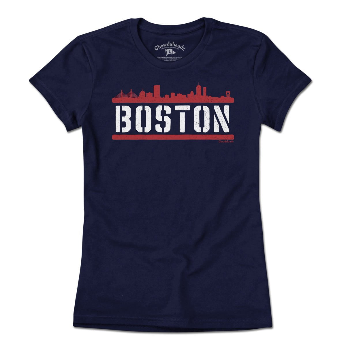 Boston City Line T-Shirt - Chowdaheadz