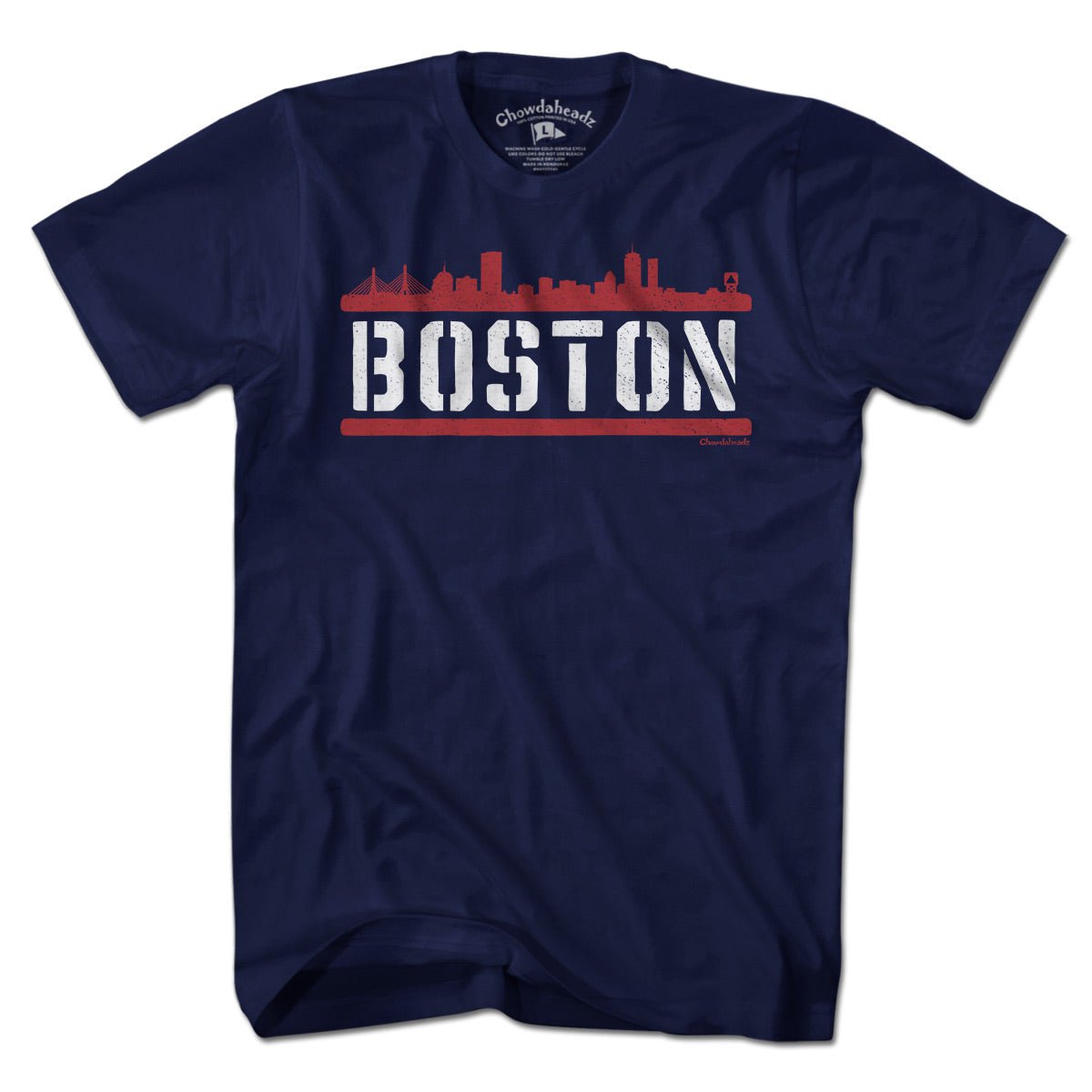 Boston City Line T-Shirt - Chowdaheadz