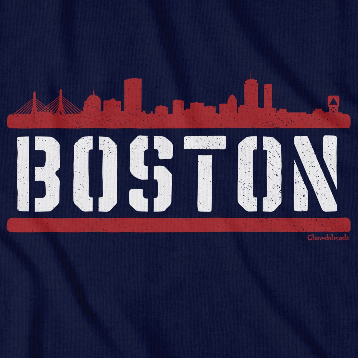 Boston City Line T-Shirt - Chowdaheadz