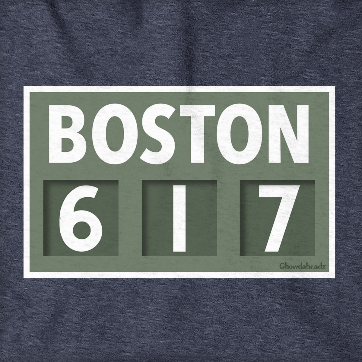 Boston 617 Scoreboard Hoodie - Chowdaheadz