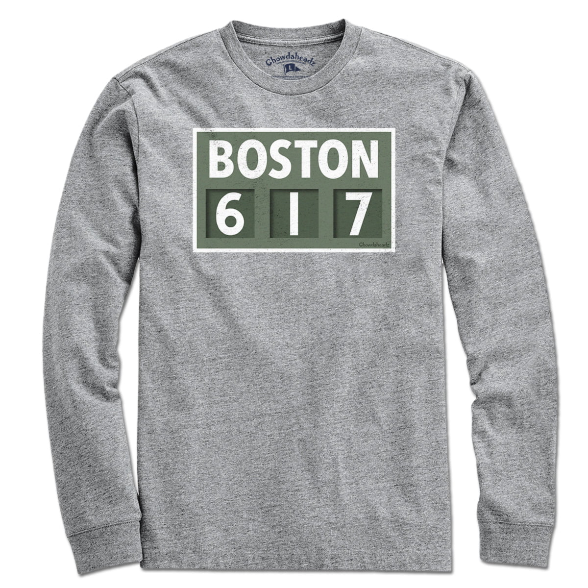 Boston 617 Scoreboard T-Shirt - Chowdaheadz