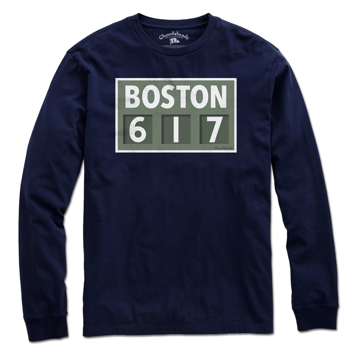 Boston 617 Scoreboard T-Shirt - Chowdaheadz