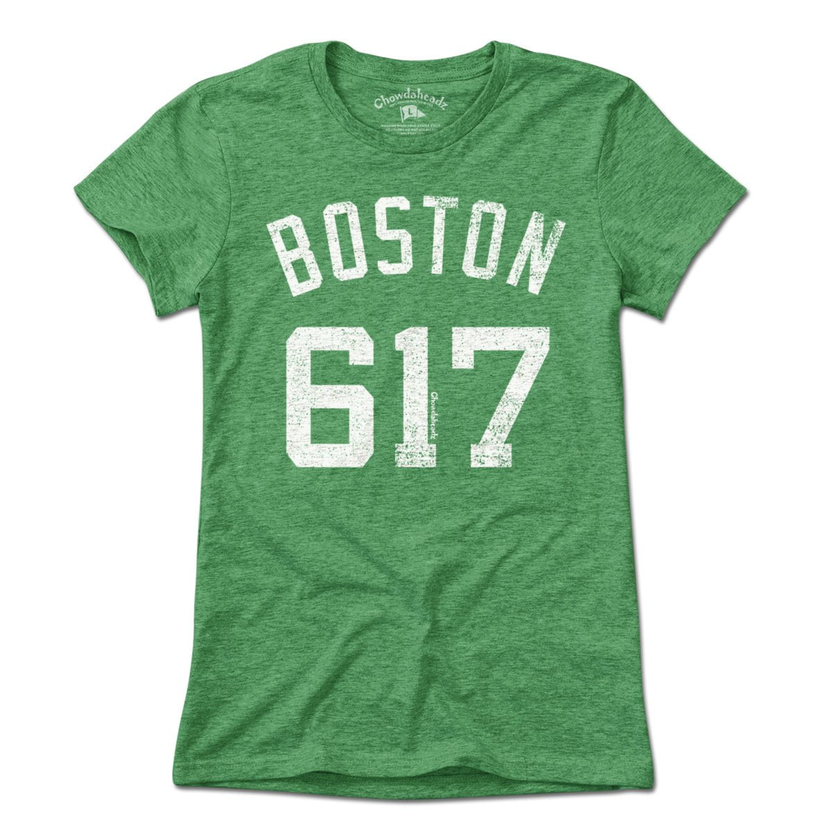 Boston 617 Basketball T-Shirt - Chowdaheadz