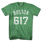 Boston 617 Basketball T-Shirt - Chowdaheadz