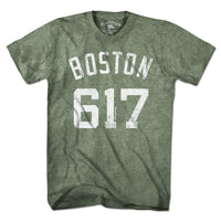 Boston 617 Basketball T-Shirt - Chowdaheadz