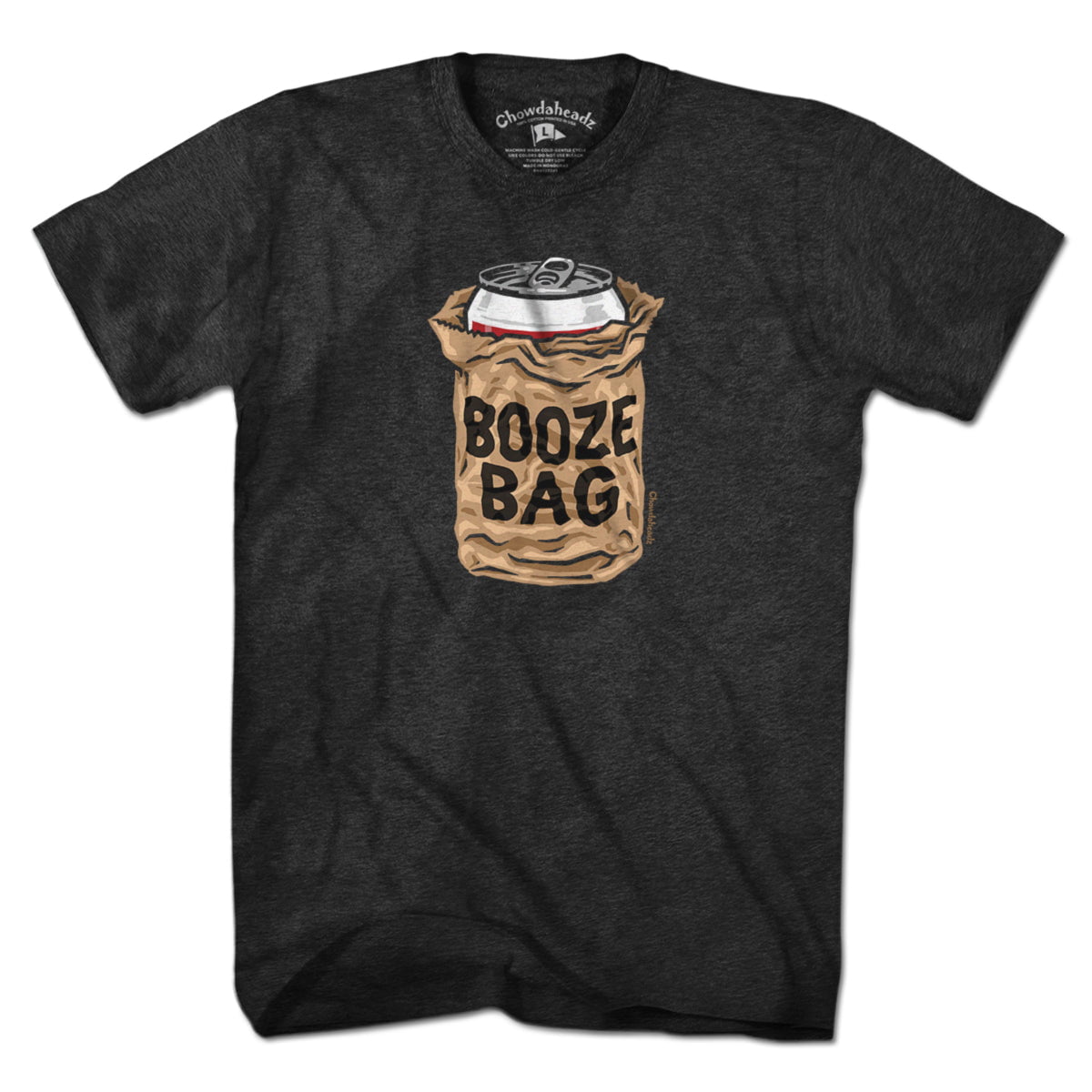 Booze Bag T-Shirt - Chowdaheadz