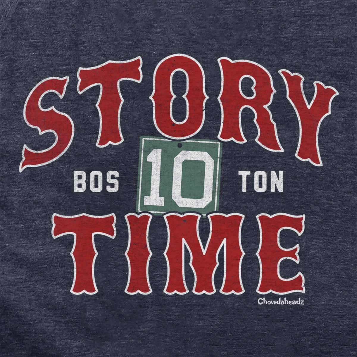 Story Time Boston Baseball Hoodie - Chowdaheadz