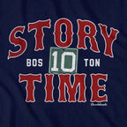 Story Time Boston Baseball T-Shirt - Chowdaheadz