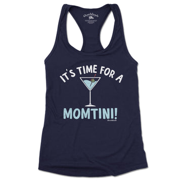 It's Time For a Momtini Ladies Tank Top - Chowdaheadz