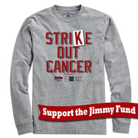 Jimmy Fund Strike Out Cancer T-Shirt - Chowdaheadz
