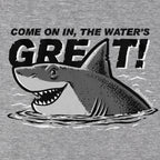 The Water's Great Shark T-Shirt - Chowdaheadz