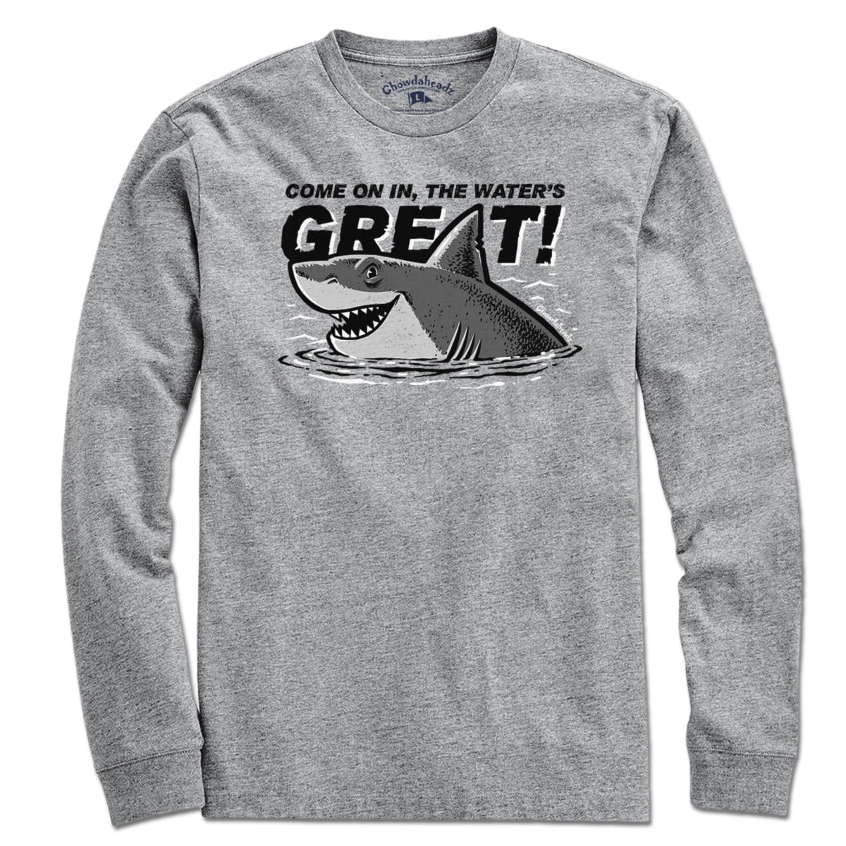 The Water's Great Shark T-Shirt - Chowdaheadz