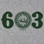 603 New Hampshire Seal T-Shirt - Chowdaheadz