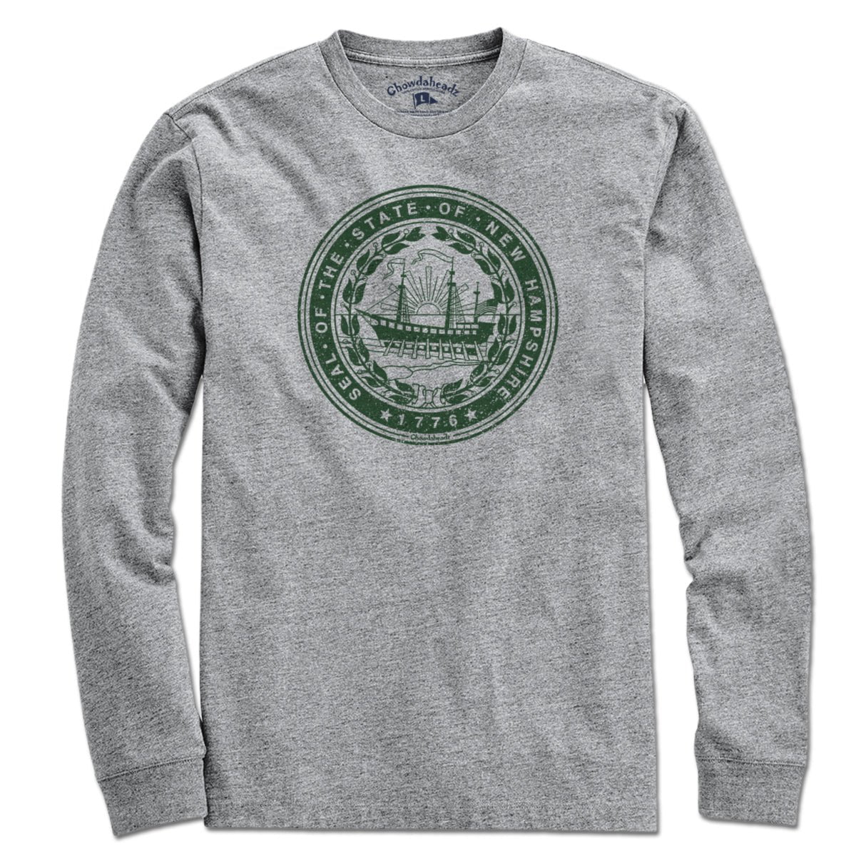 New Hampshire State Seal T-Shirt - Chowdaheadz