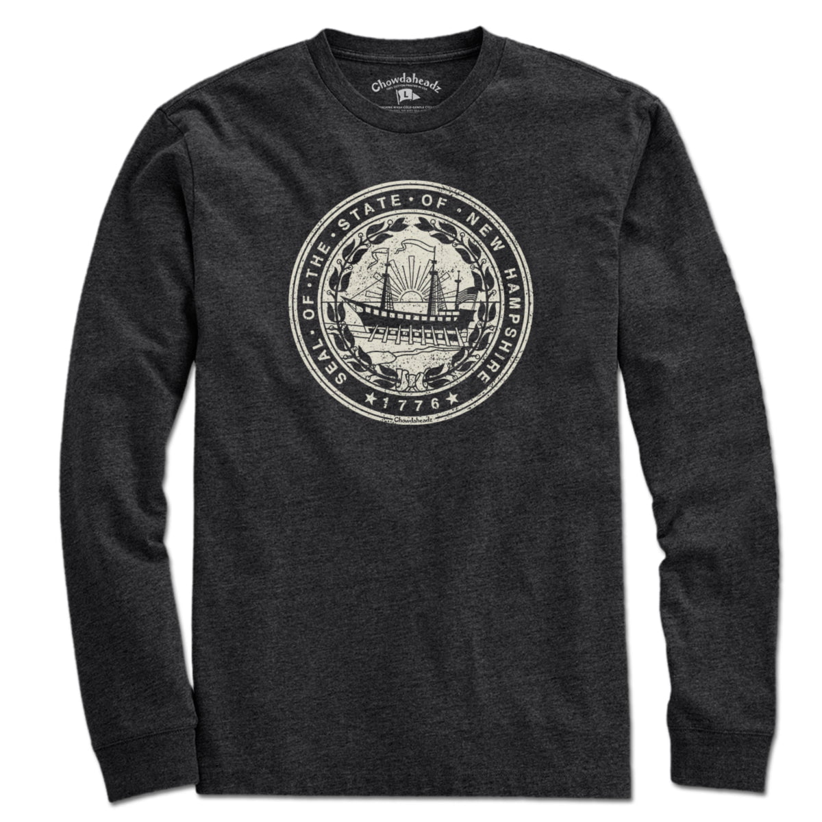 New Hampshire State Seal T-Shirt - Chowdaheadz