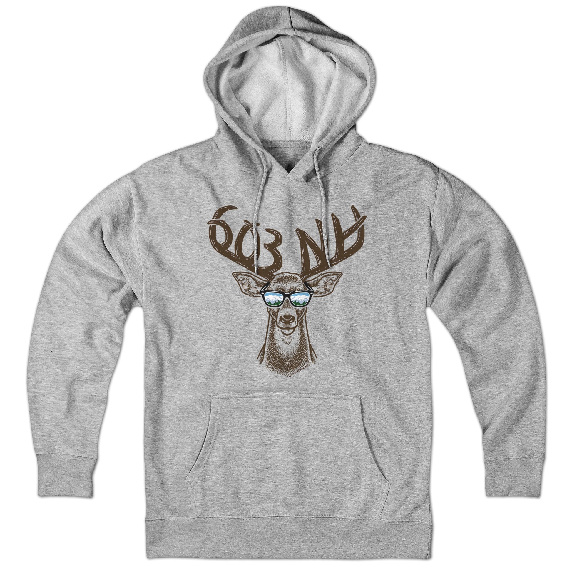 Cool New Hampshire Deer Hoodie - Chowdaheadz