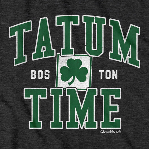 Tatum Time Boston T-shirt - Chowdaheadz