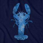 Blue Lobster Watercolor T-Shirt - Chowdaheadz