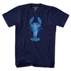 Blue Lobster Watercolor T-Shirt - Chowdaheadz