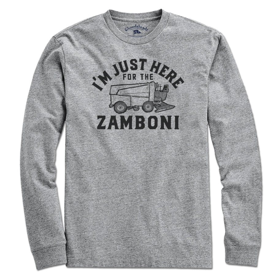 I'm Just Here For The Zamboni T-Shirt - Chowdaheadz