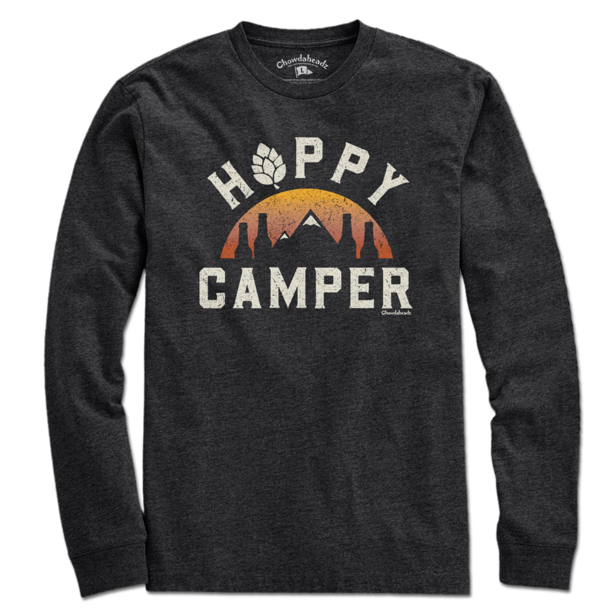 Happy Camper Sunset T-Shirt - Chowdaheadz