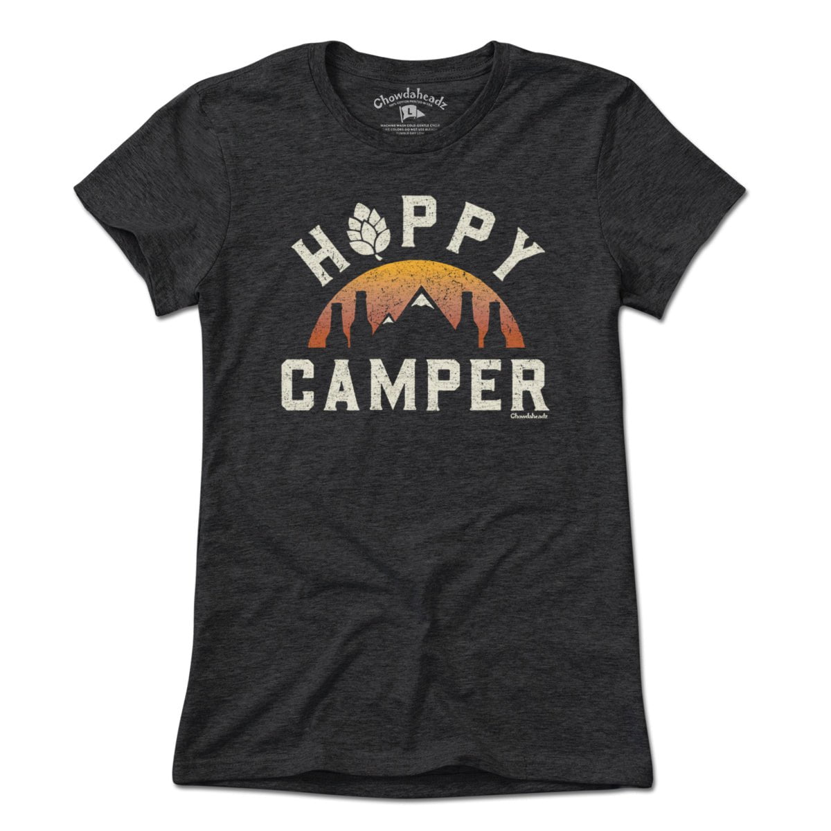 Happy Camper Sunset T-Shirt - Chowdaheadz