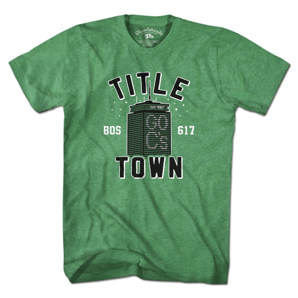 Title Town Boston Basketball T-Shirt - Chowdaheadz