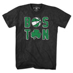 Boston Basketball Stacked T-Shirt - Chowdaheadz
