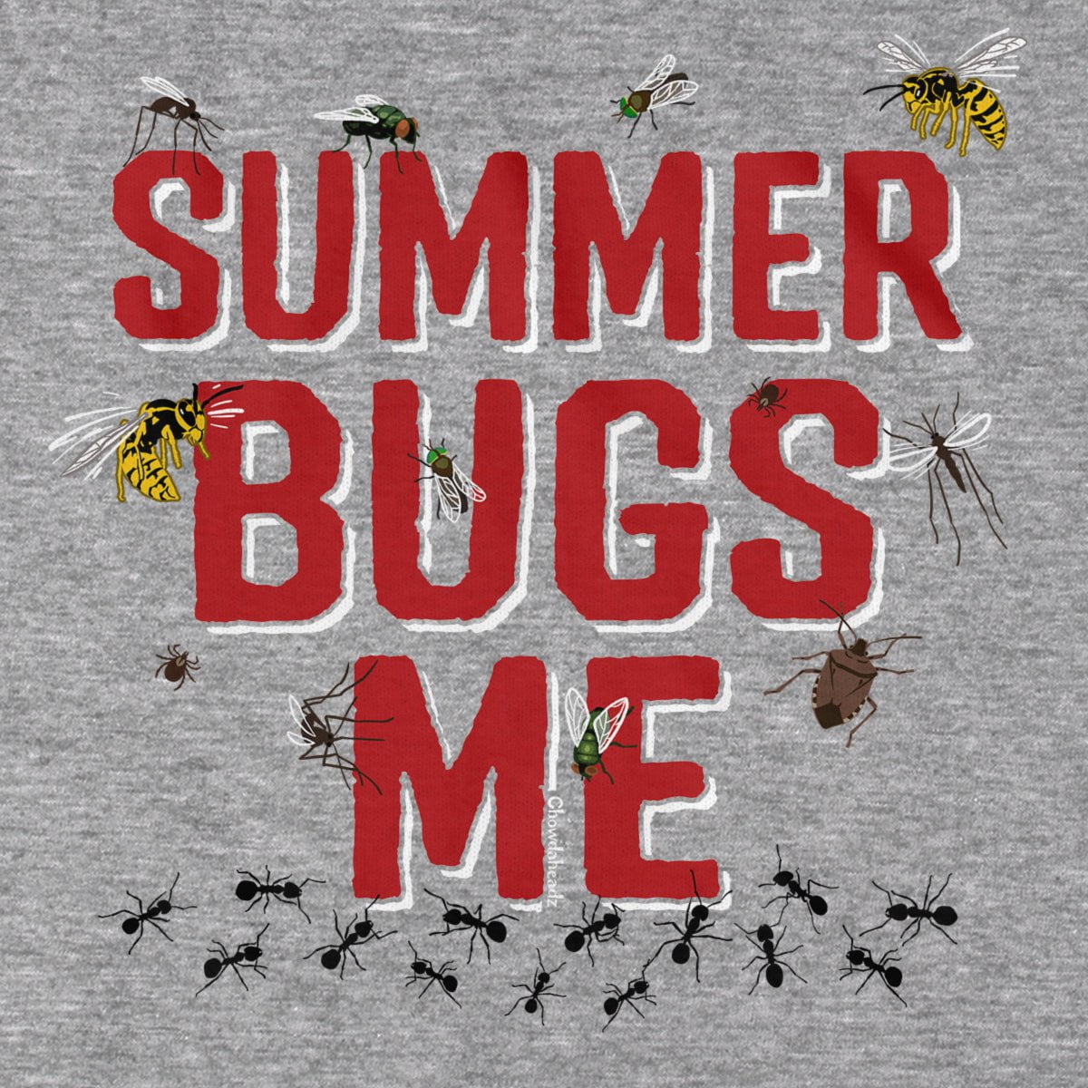 Summer Bugs Me Hoodie - Chowdaheadz