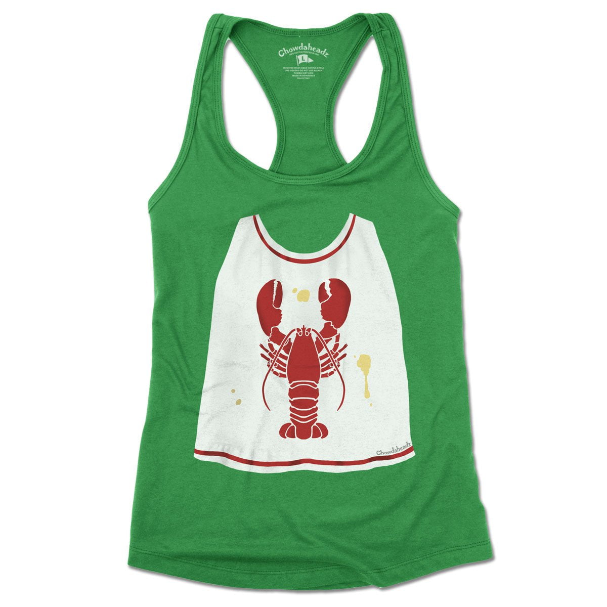 Lobster Bib Women's Tank Top - Chowdaheadz