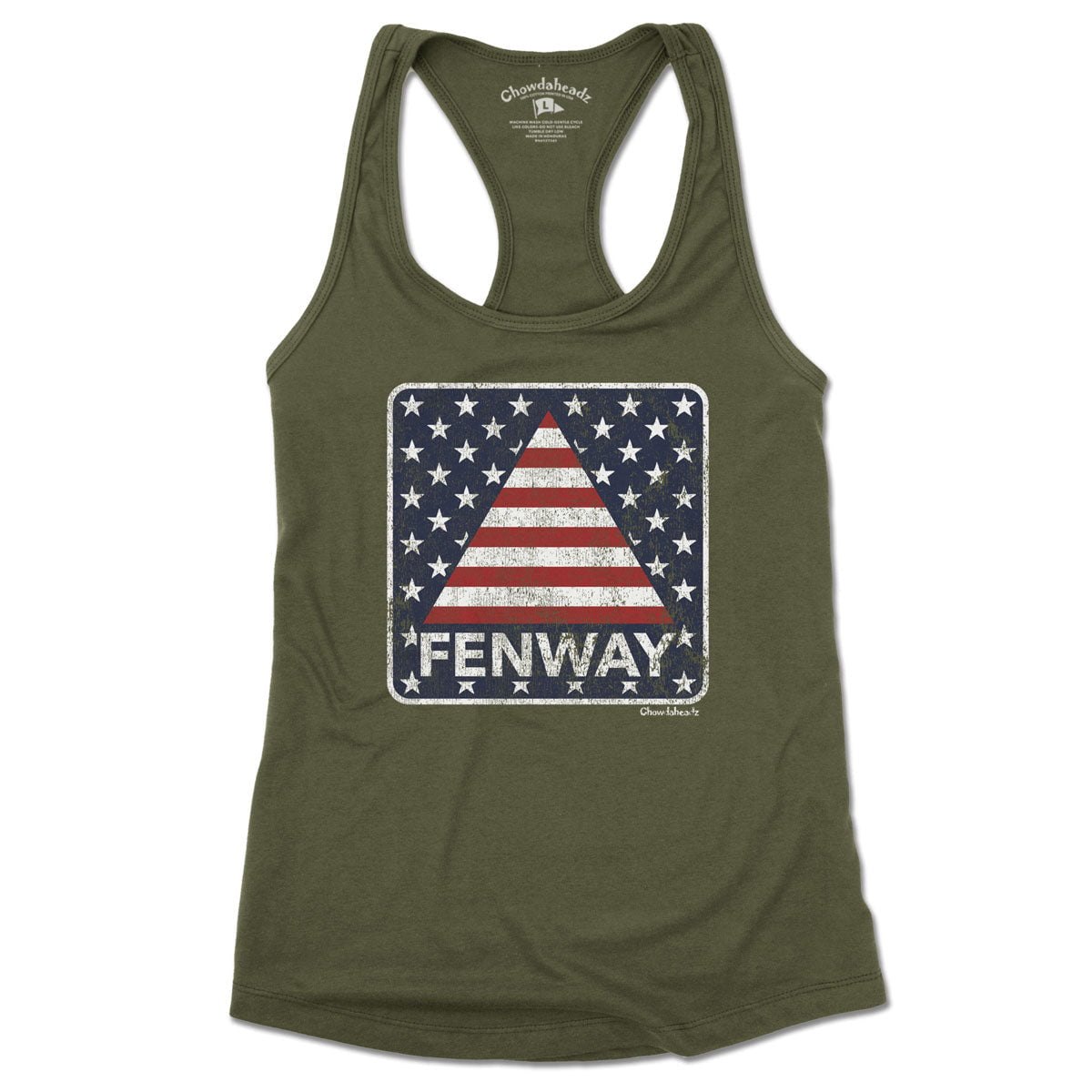 Fenway Stars & Stripes Women's Tank Top (4 Colors) - Chowdaheadz