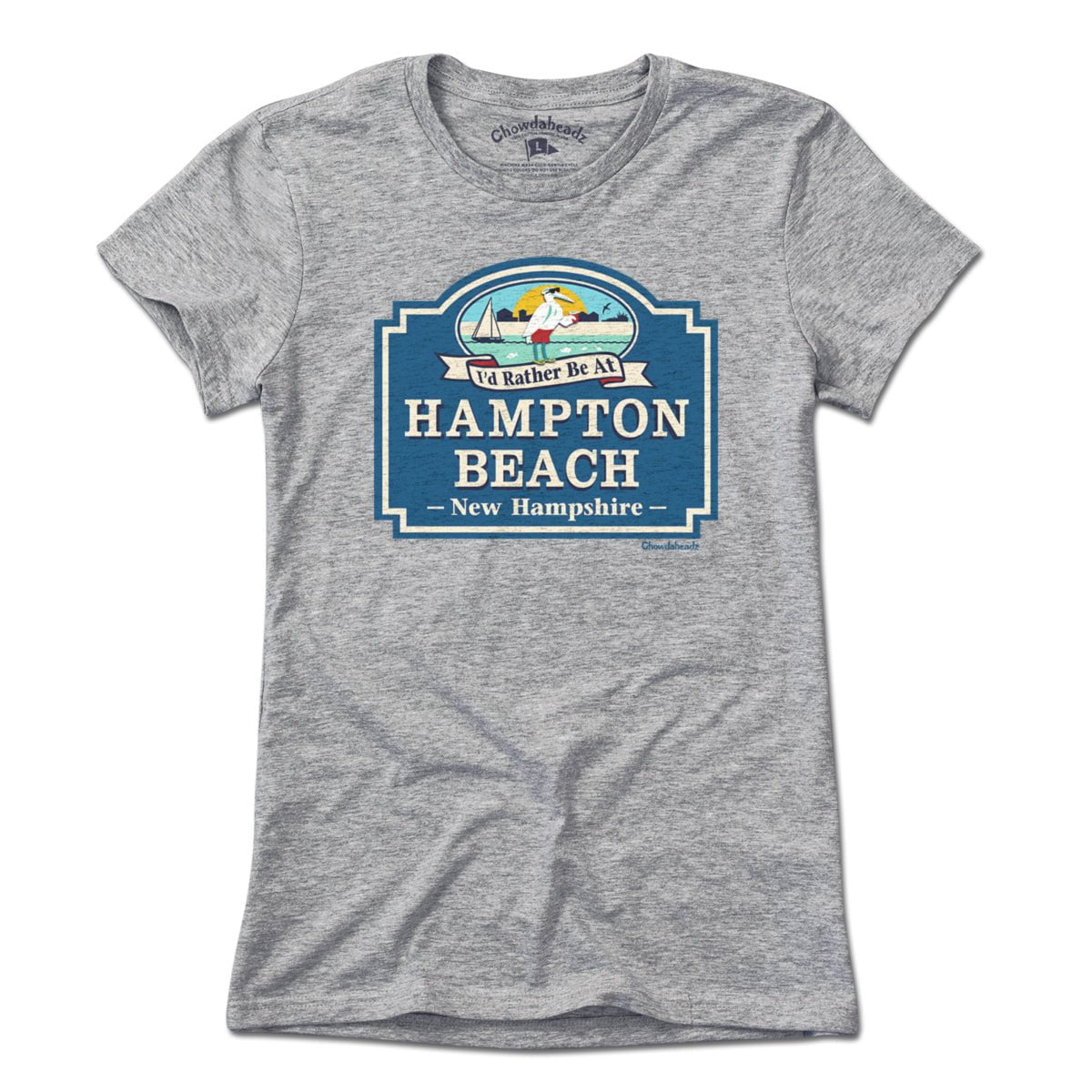 I'd Rather Be At Hampton Beach T-Shirt - Chowdaheadz