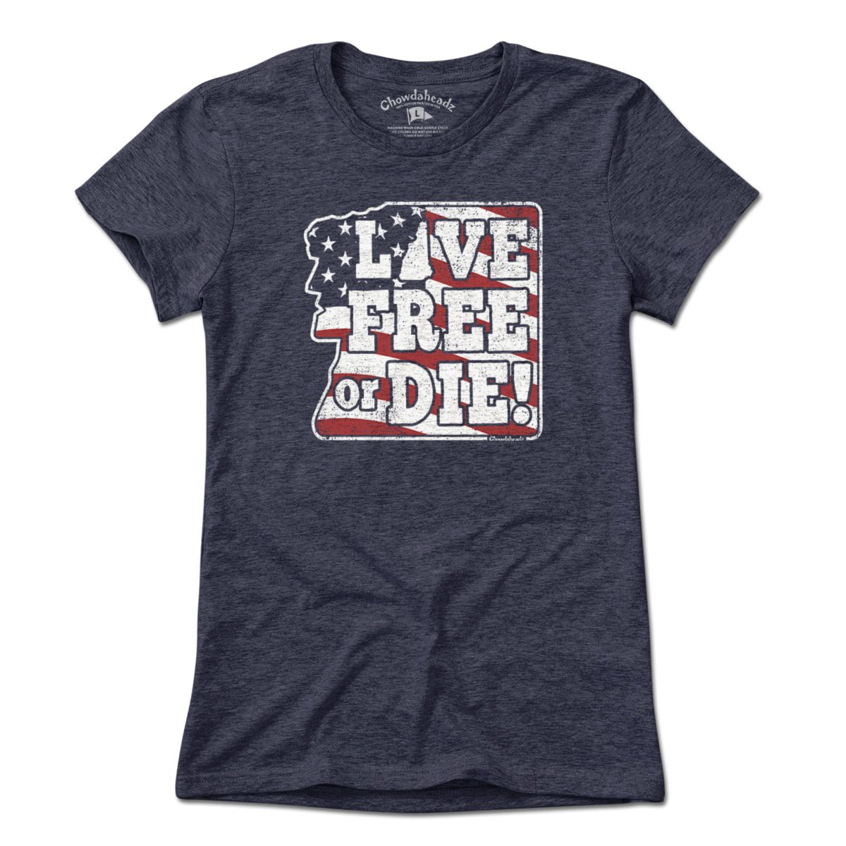 Live Free or Die USA t-shirt in alternate colorway — Father’s Day patriotic gift