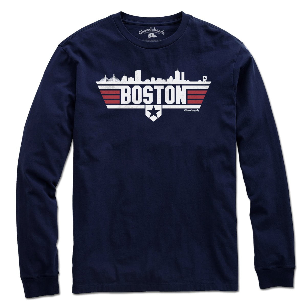 Boston Top Town Homeplate T-Shirt - Chowdaheadz