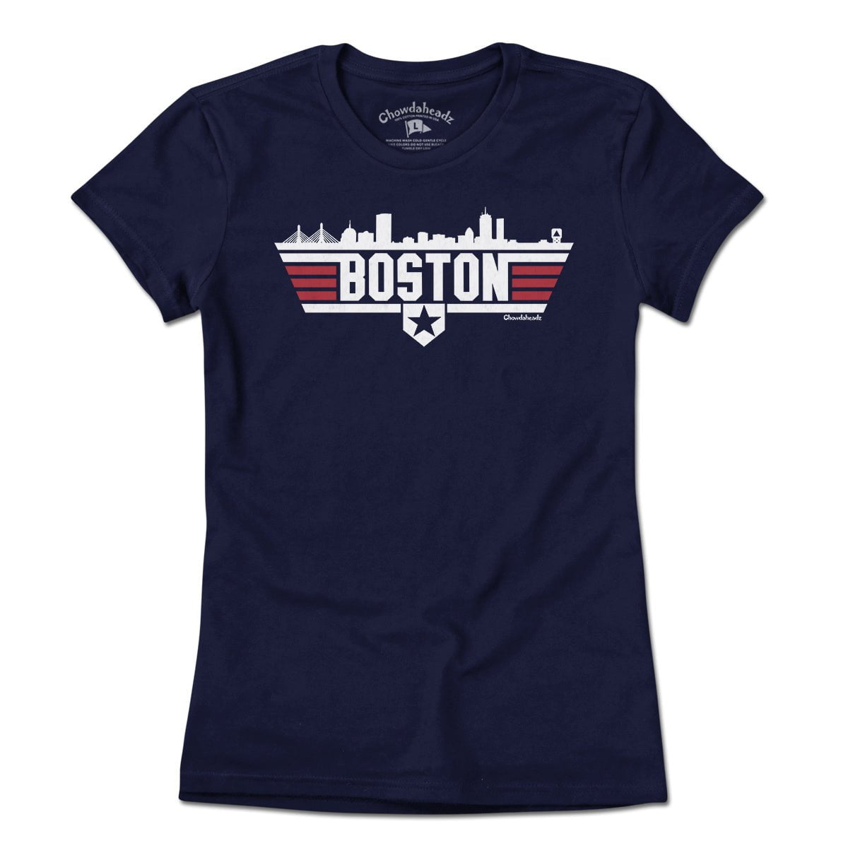 Boston Top Town Homeplate T-Shirt - Chowdaheadz